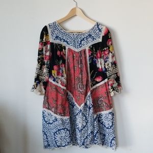 Anthropologie Patchwork Dress
